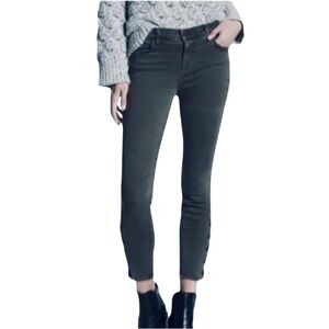 J Brand Suvi Button Leg Women’s Chrome Trooper Jeans Size 27
